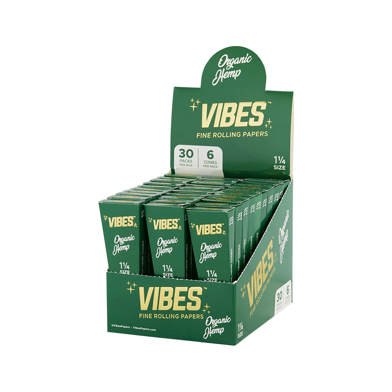 Vibes Cones Box - 1 ¼